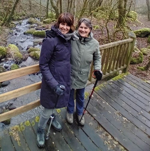 Foto Odette en Pauline geknipt