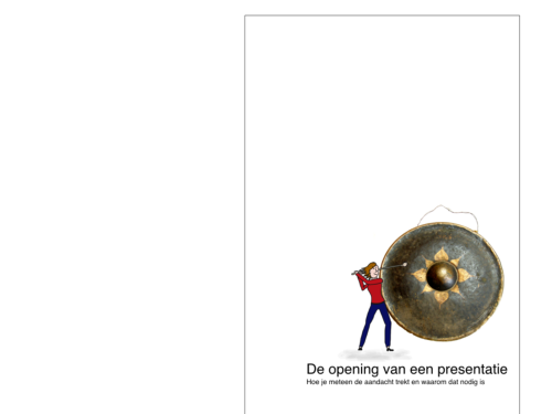 Hoe begin je een presentatie sterk